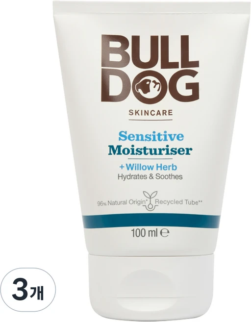 불독 스킨케어 센서티브 모이스처라이저, 100ml, 3개 - 쿠팡