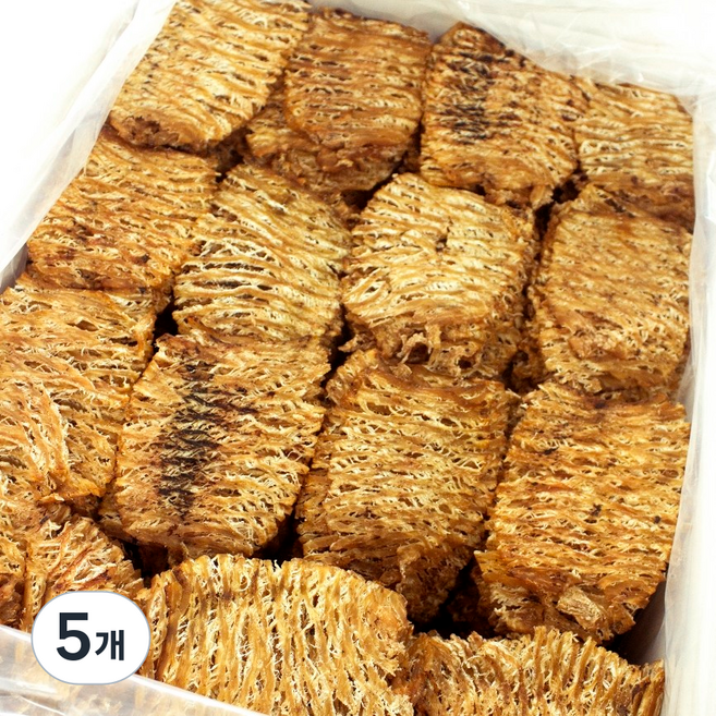 리프레쉬 부드럽고 고소한 철판구이 맥반석오징어 최대12마리~6마리, 150g, 5개