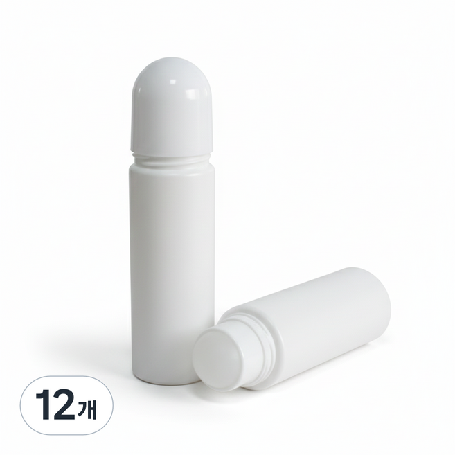 롤온 공병 100ml 대용량 향수 오일 물파스 롤러볼 용기, 12개, 롤온공병100ml