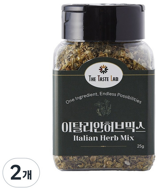 더테이스트랩 이탈리안 허브믹스, 2개, 25g