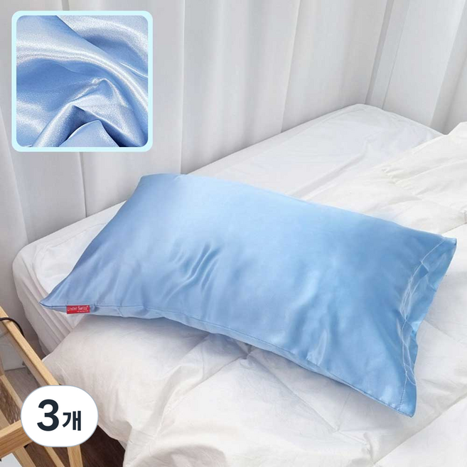 린더스위스 로얄 새틴 실크 베개 커버 ( 5070 4060 )