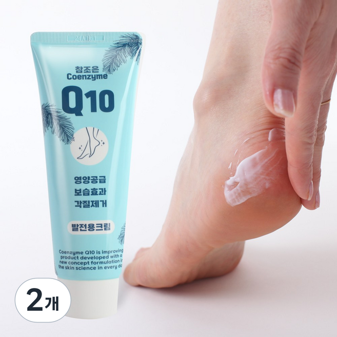 심플라이프 코엔자임 Q10 풋크림 영양공급 보습 우레아 각질케어, 1개입, 2개, 100g