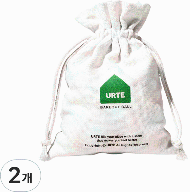 새집증후군 제거제 베이크아웃 천연탈취제 베이크아웃볼 포레스트, 200g, 2개