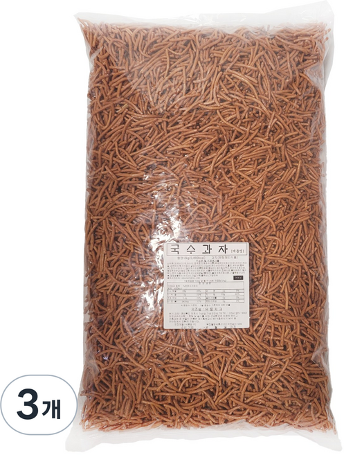 [주5일] 국내제조 국수과자 매운맛 맵찔이 구매금지, 3개, 2kg