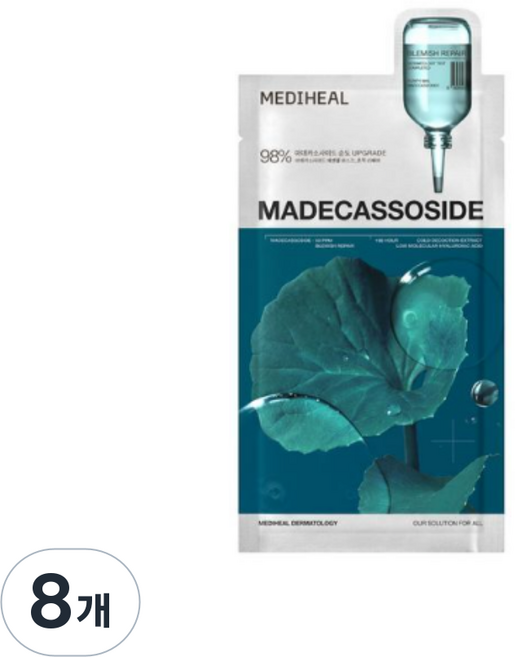 메디힐 마데카소사이드 에센셜 마스크, 1개입, 8개
