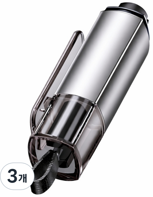 차량용 비상 탈출 망치 안전 벨트 커터 2in1, silver, 3개