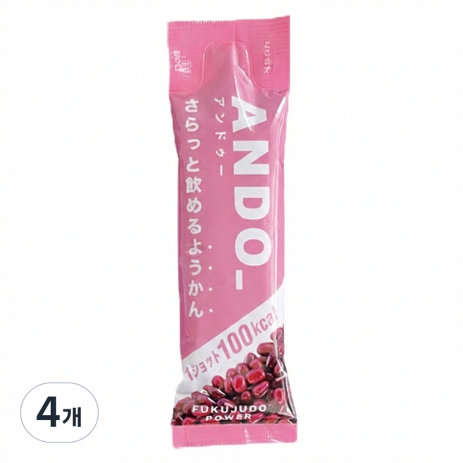 모란봉 ANDO 마시는 스포츠 양갱, 55g, 4개