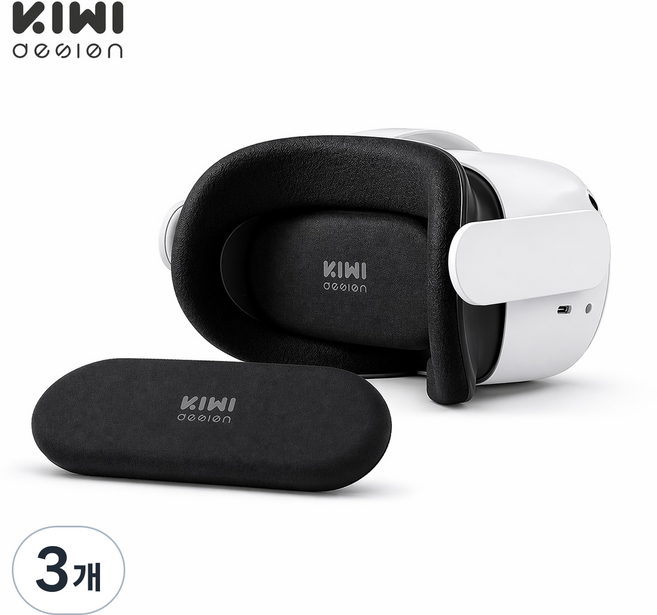 메타 퀘스트3/3s 호환 KIWI design VR 렌즈 커버 렌즈 프로텍터 리프트S 밸브 인덱스 피코4 먼지 스크래치 방지, 3개, QP01