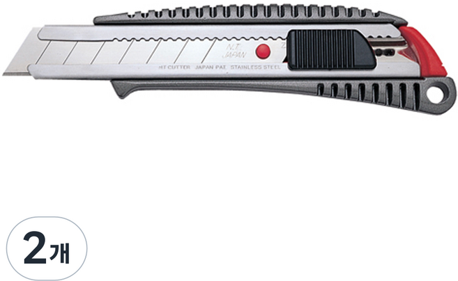 엔티커터 대형커터 (오토락형) L-500GRP, 단품, 2개