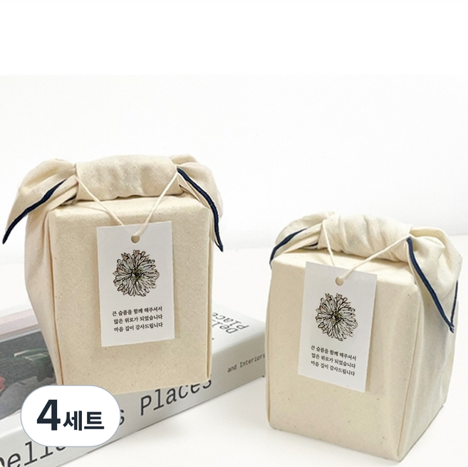 [1+1] 례답 사양 꿀스틱 조문 장례 답례품, 200g, 4세트