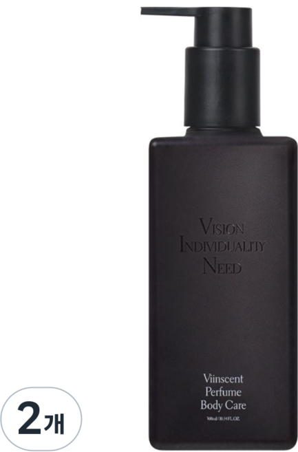 비인센트 어도러블 퍼퓸 바디워시, 2개, 300ml