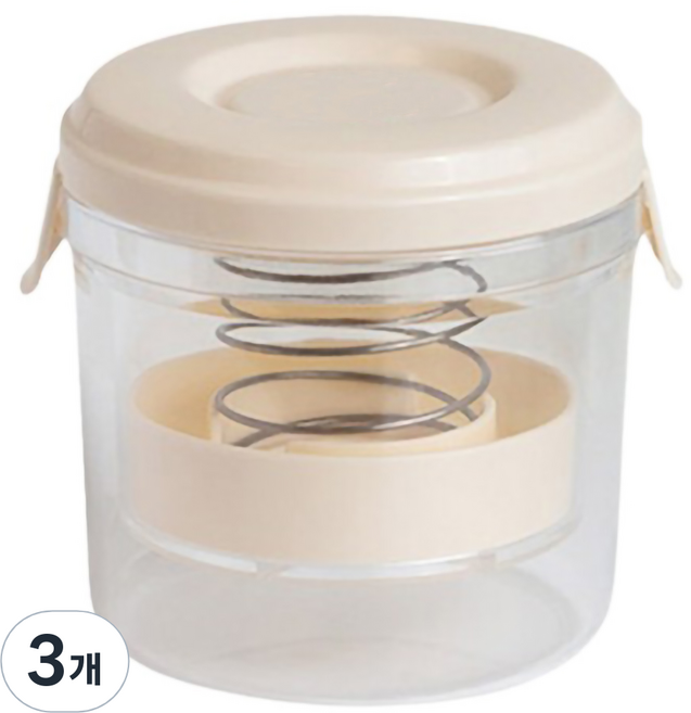 [국내발송]Zuge 초 자동 요술 짤순이 유청분리 식품용기 Q-, 3개