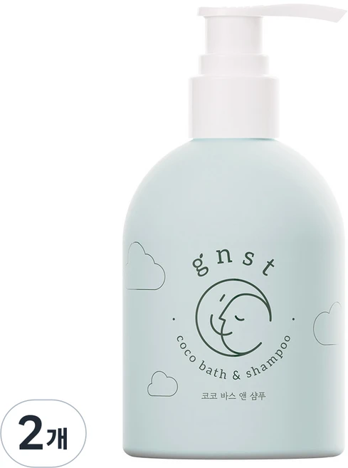 지엔에스티 코코 바스 앤 샴푸, 250ml, 2개 - 쿠팡