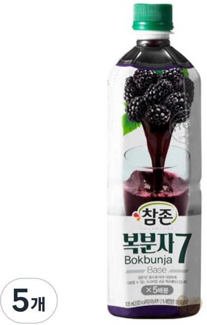 참존 복분자 7 원액 음료베이스 PET, 835ml