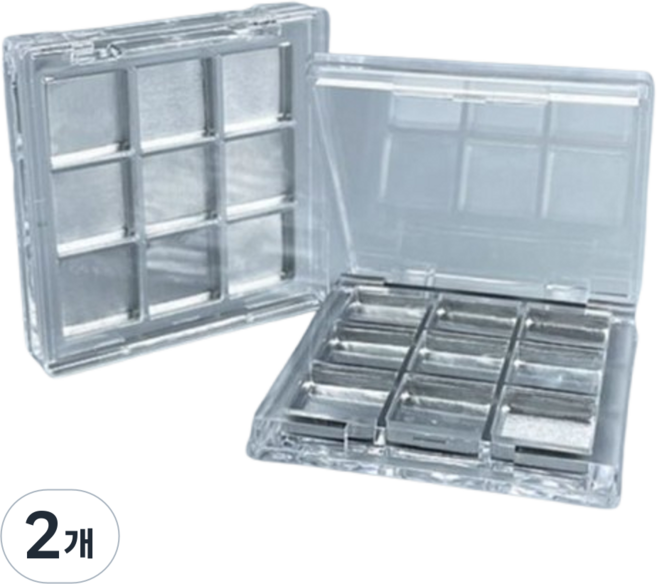 키넬 투명 립팔레트 공 팔레트, 2개