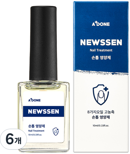 에이플던 뉴센 손톱영양제, 10ml, 6개