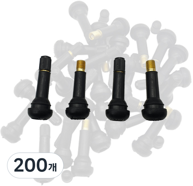 제나 알루미늄 휠 타이어 구찌 밸브 TR414, 200개