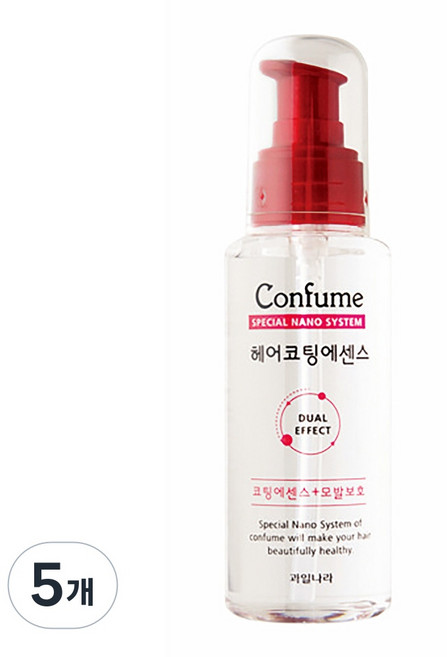 과일나라 과일나라컨퓸헤어코팅에센스 100ml, 5개