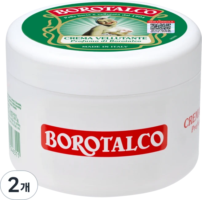 보로탈코 벨벳팅 바디 크림 250ml 얼굴 손 발 피부 보습, 2개 - 쿠팡