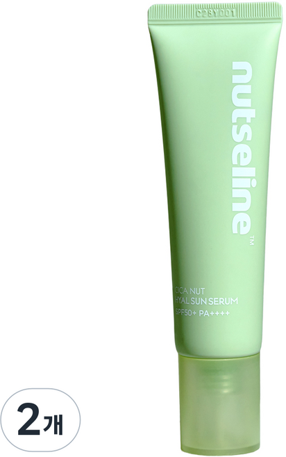 넛세린 시카 넛 히알 선세럼 선크림 선에센스 썬케어 나혼산, 50ml, 2개