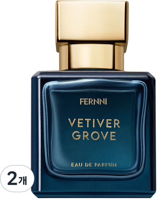 페르니 향이 오래가는 남자 향수 1위 퍼퓸 베티버 그로브, 2개, 50ml