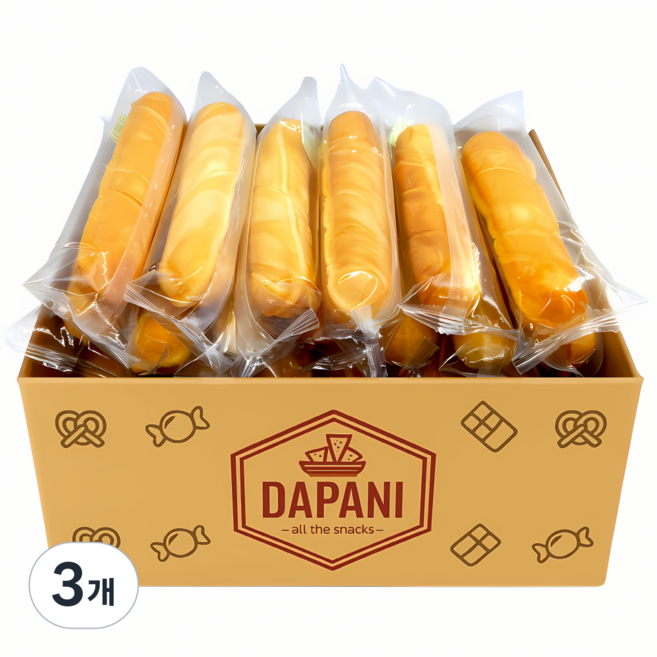 다파니 밀크브레드 대용량 간편아침식사 회사간식, 3개, 900g