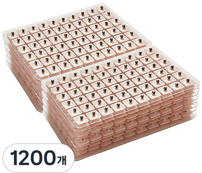 귀지압 패치, 1200개, 귀지압패치