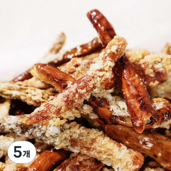 민하네식탁 수제 찹쌀 청양 고추 부각 튀각 튀김 매운맛 어른들 간식 밥반찬, 130g, 5개