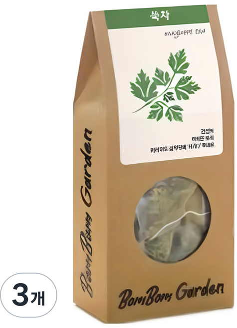 봄봄가든 쑥차, 1g, 30개입, 3개