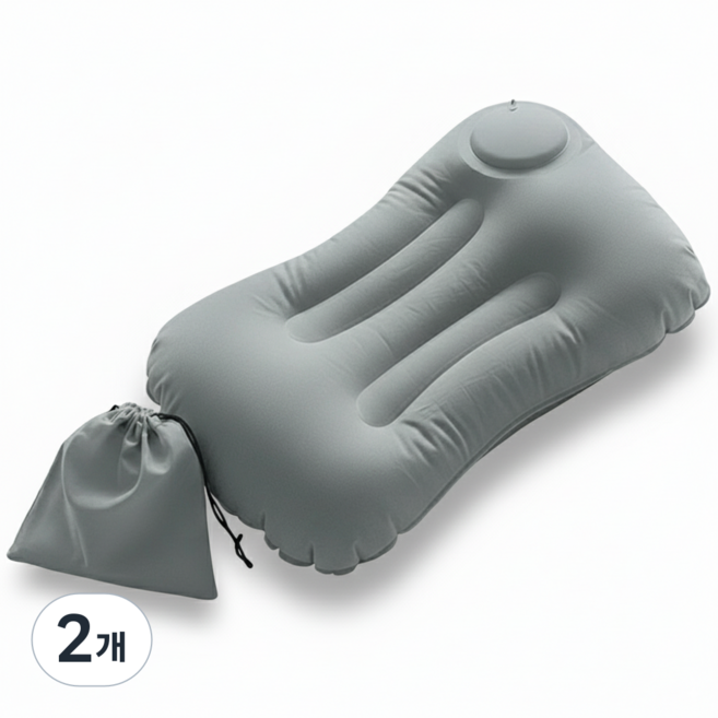 알파이즈 펌핑 에어베개, 그레이, 2개