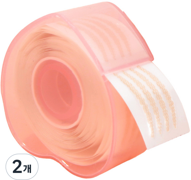 아이엘 레이스 쌍꺼풀 테이프 레이스 쌍테 롤형 KC인증완료 티안나는, 2개, AB002 곡선 리필