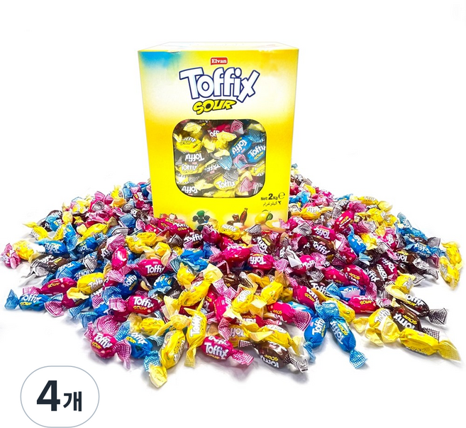 엘반 토픽스 사우어 2키로 520여개입 특대용량 사우어가루 필링, 4개, 2kg