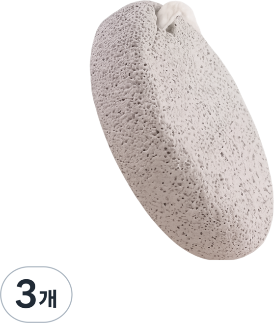 몽구밍 돌 각질제거기, 200g, 3개, 1개입