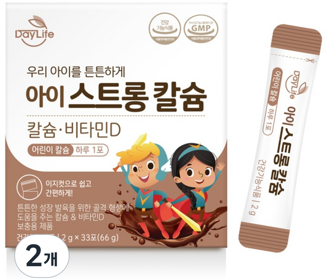 데이라이프 아이 스트롱 칼슘, 66g, 2개
