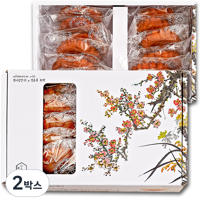 화백콜라보 담양 수제 우리밀 약과, 2박스, 420g