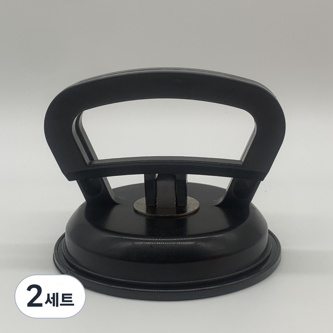 딜하우스 차량용 만능 흡착기 차박텐트 어닝설치 흡착기 1+1, 2세트, 블랙
