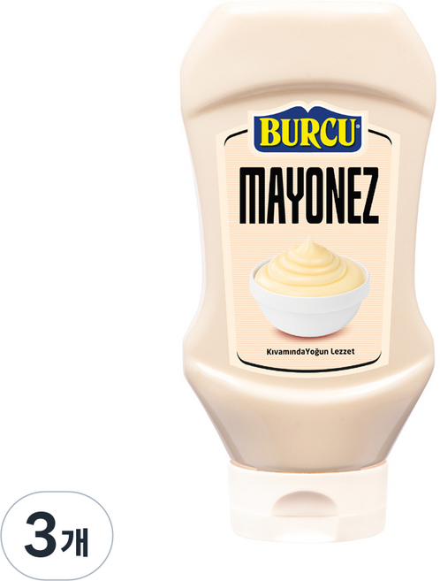 BURCU 마요네즈, 3개, 460g