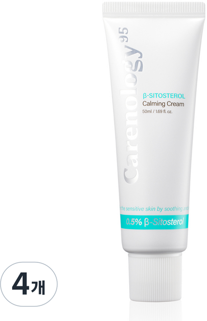 케어놀로지 베타시토스테롤 카밍 크림, 4개, 50ml