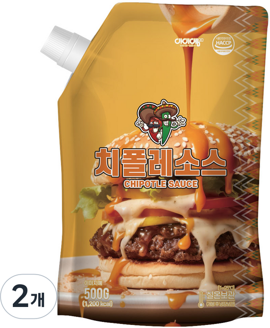 아이엠소스 치폴레소스, 500g, 2개