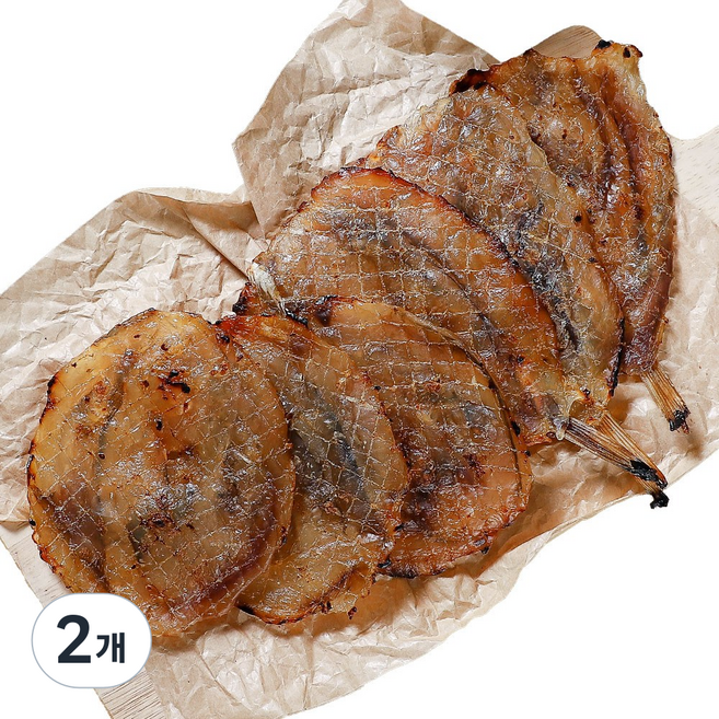 [건파파] 프리미엄 순살 조미 아귀포, 250g, 2개