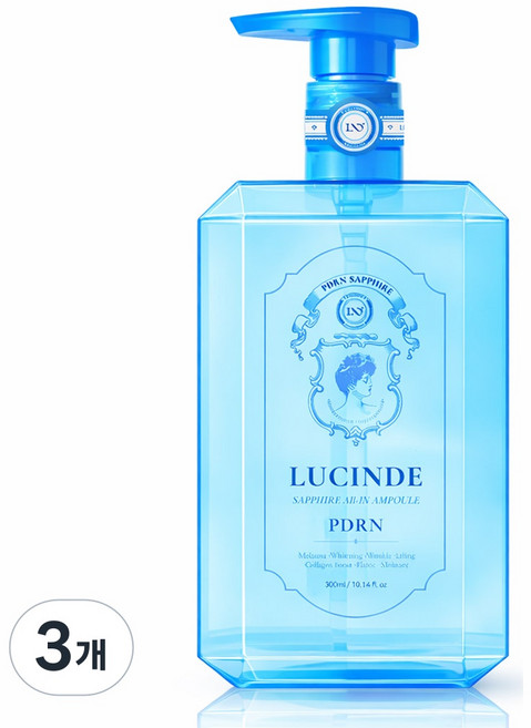뤼산드 PDRN 39핵심성분담은 올인 사파이어 앰플, 3개, 300ml