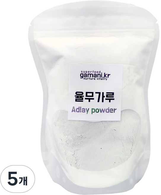 삼정농산 생율무가루, 5개, 500g