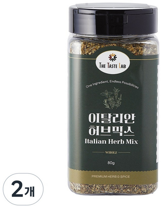 더테이스트랩 이탈리안 허브믹스, 2개, 80g