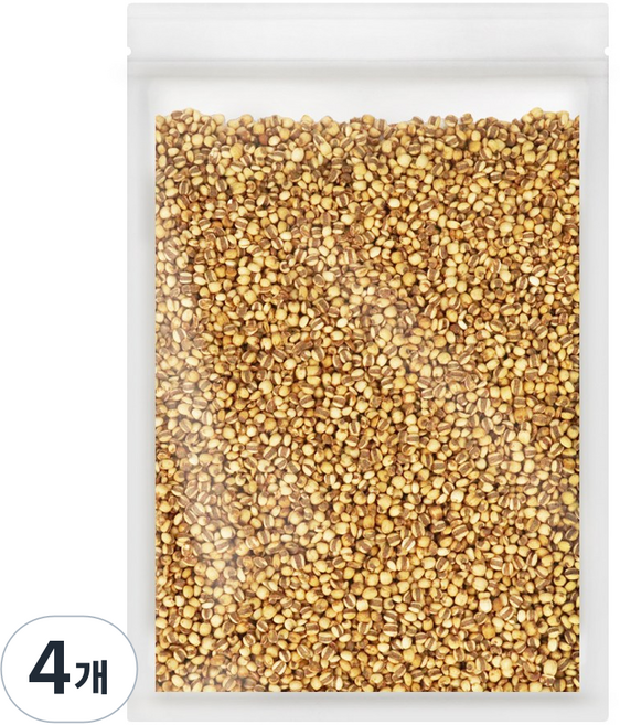 더옹달샘 구수하게 볶은 국산 율무 500g 율무차, 4개, 1개입