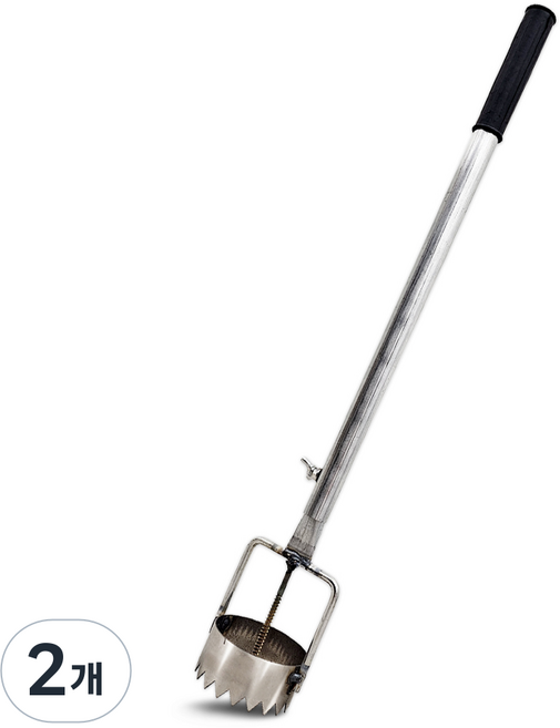 멀칭 타공기 모종 천공기 비닐 구멍뚫기 구멍파기 모종심기, 2개