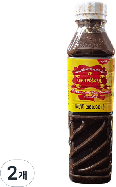 태국 발효피쉬소스 매리엔 피쉬소스 / Fermented Fish Sauce Mae Rien, 2개, 380ml