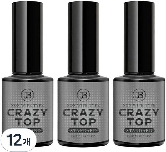 그라시아 티아라 논와이프 크레이지 탑젤 스탠다드, 12개, 14ml