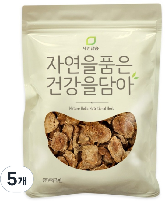 자연닮음 국산 볶은 돼지감자 차, 1kg, 1개입, 5개