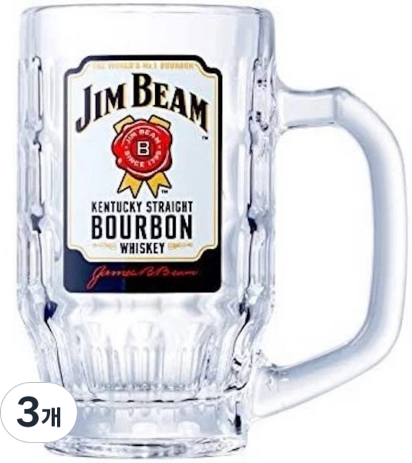 산토리 짐빔 하이볼잔 글라스 위스키잔, 3개