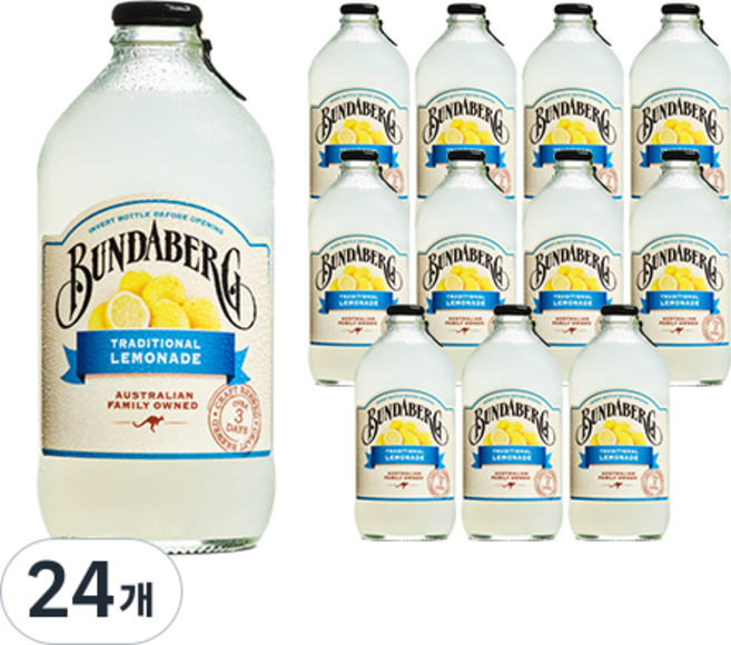 분다버그 레몬에이드, 375ml, 24개